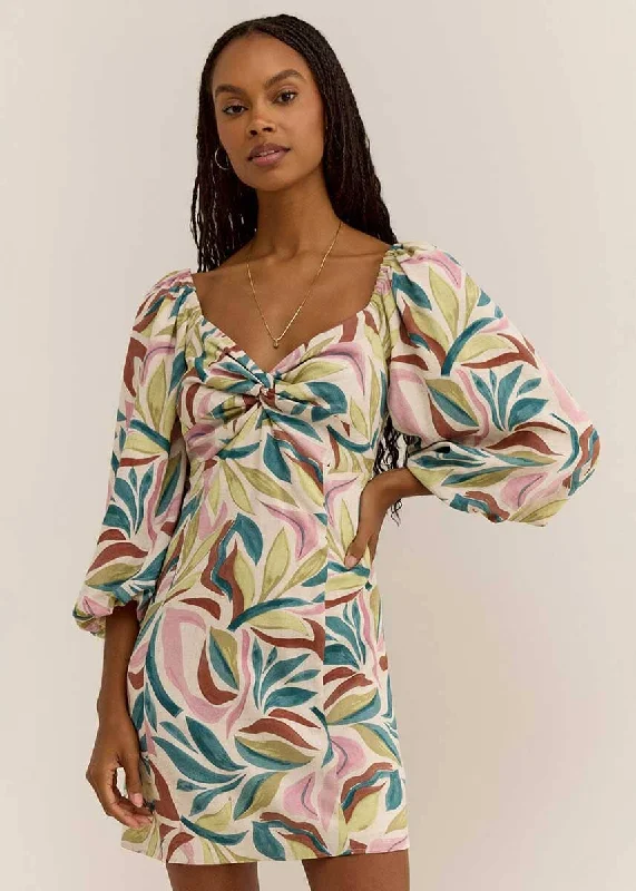 Save More When You Shop More!Mirani Safari Mini Dress - Flax