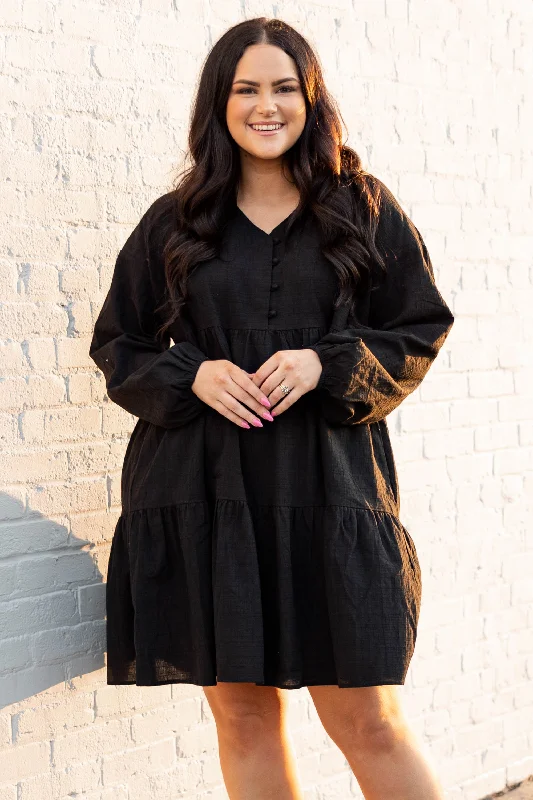 Your Exclusive Offer Awaits!My Heart Goes On Dress, Black