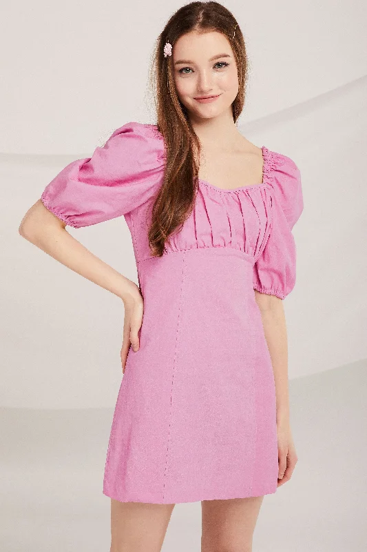 Shop Before It’s Gone!Myah Square Neck Mini Dress