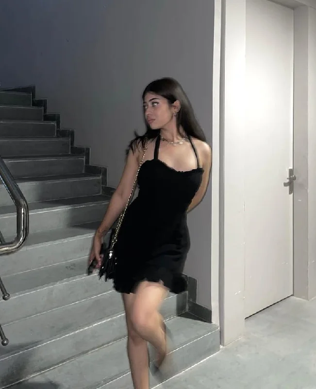 Your Exclusive Offer Awaits!Nixie Mini Dress (Black)