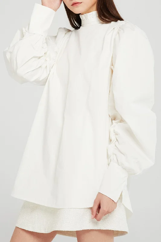 Your Shopping Wish, Our Discount Command!Norah Shirred Sleeve Mini Dress