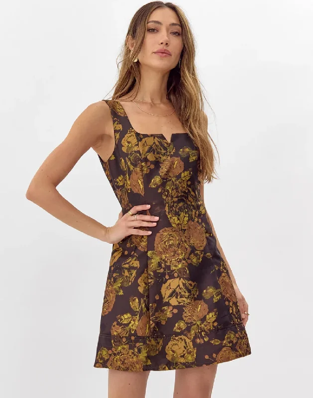 Biggest Sale of the Season!Patti Jacquard Mini Dress