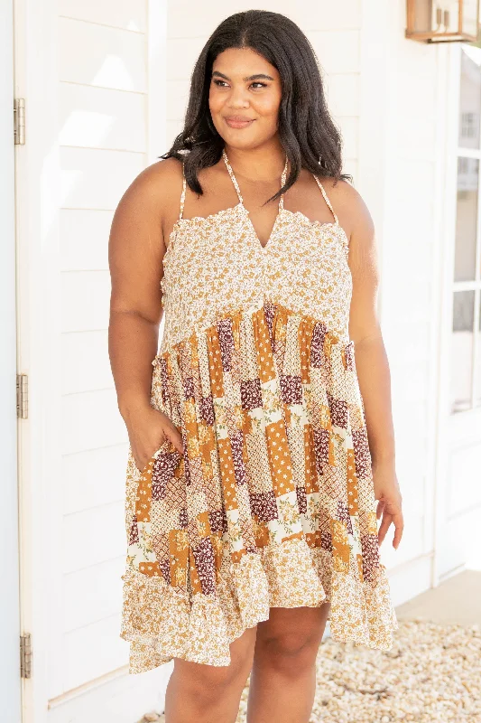 One Day Only – Huge Savings!The Magic We Make Dress, Rust