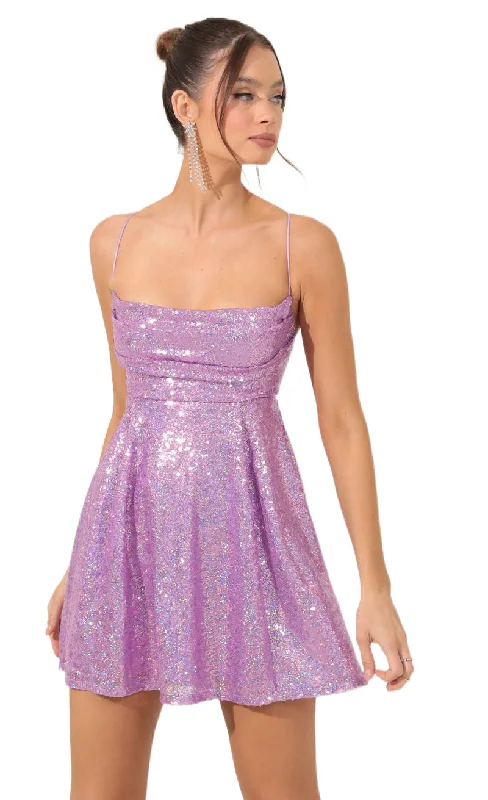 Your Dream Deal is Here!Women's Fashion Sexy Sequined Suspender Bow Dress Dresses