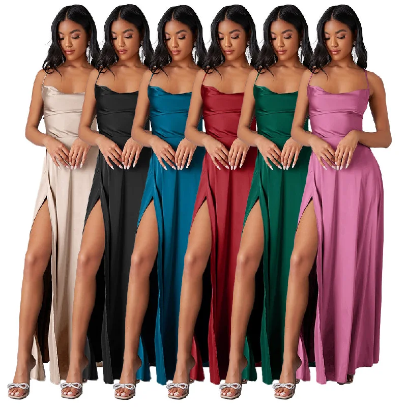 Amazing Prices You Can’t Resist!Women's Sexy Slimming Slim Fit Backless Sling Dresses