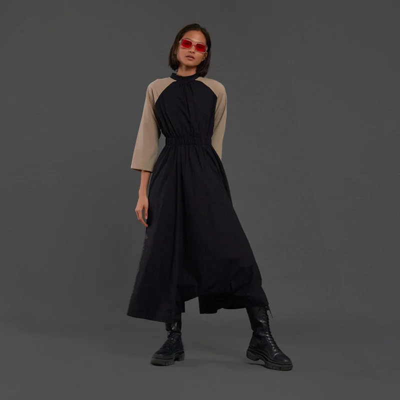 Your Chance to Save is Now!Jumpsuits For Women | Pure Cotton Jumpsuit | Black & Beige