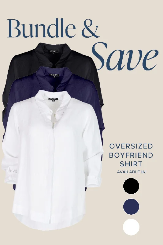 Your Dream Deal is Here!The Boyfriend Shirt Bundle