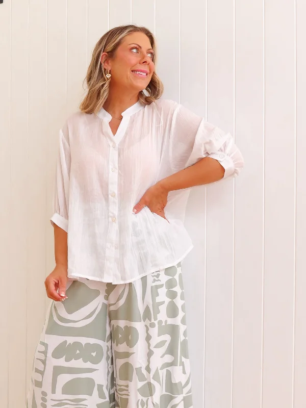 Today’s Deals, Tomorrow’s Regrets!Mimi Blouse - White