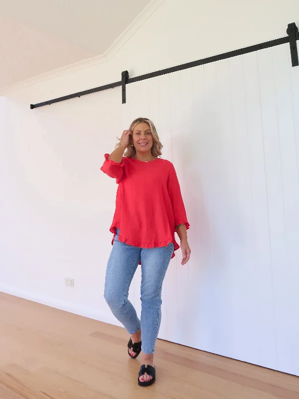 Shop Now and Save!Georgie Blouse - Red