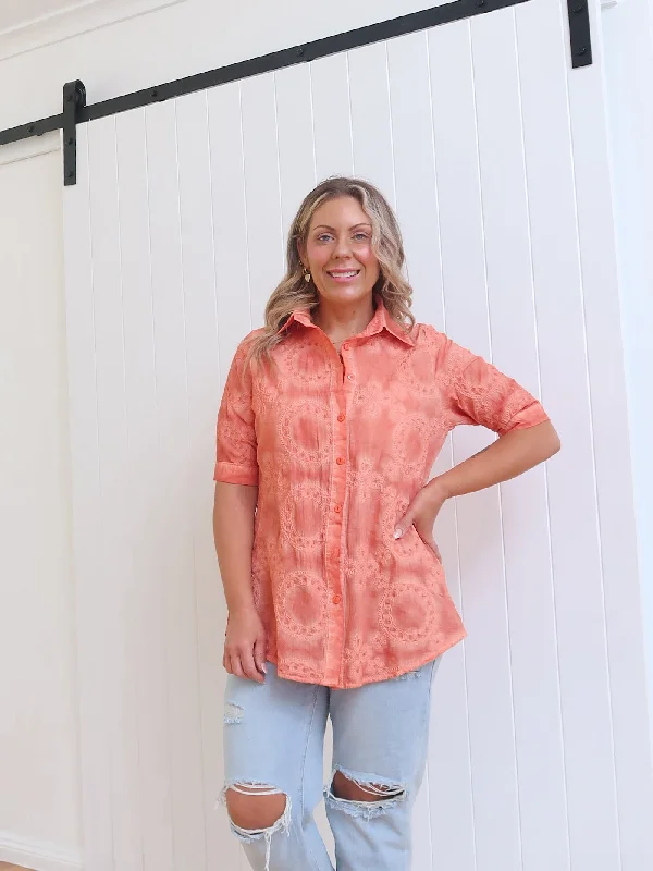 Seasonal Sale – Shop Now!Jillian Shirt - Orange