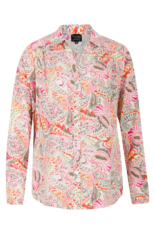 Hottest Discounts of the Year!Liteweight Blouse | Pink Olive Paisley | 6326AR