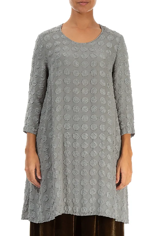 Save More When You Shop More!Loose Bubble Silver Sage Tunic
