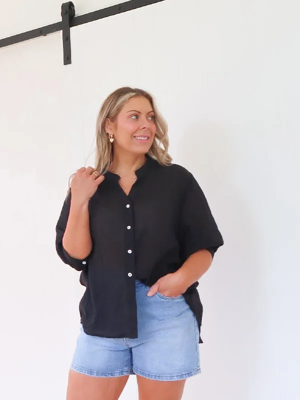 Don't Miss Out!Mimi Blouse - Black