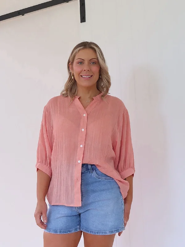 Shop Smart, Save Big!Mimi Blouse - Tangerine