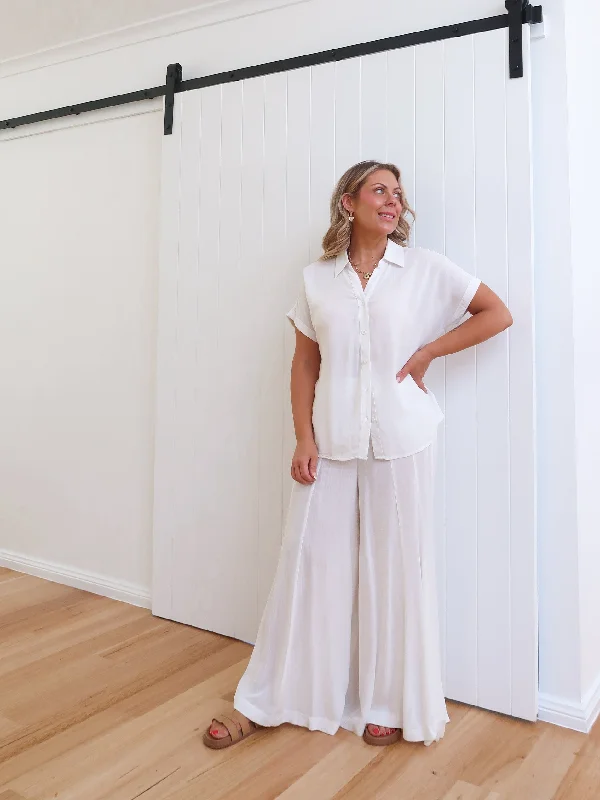 More Discounts, More Joy!Ollie Shirt - Off White