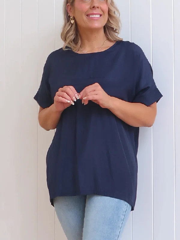 Get Ready to Save!Tamsin Blouse - Navy